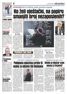 Podignuta optužnica protiv 15 osoba za ubistvo 150 Bošnjaka 