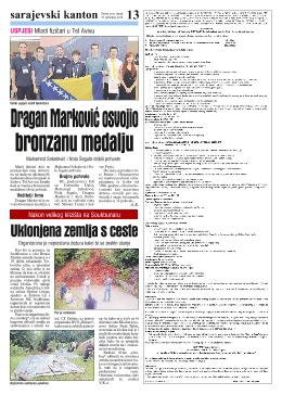 Dragan Marković osvojio bronzanu medalju 