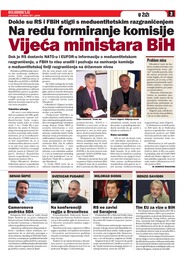 Na redu formiranje komisije Vijeća ministara BiH