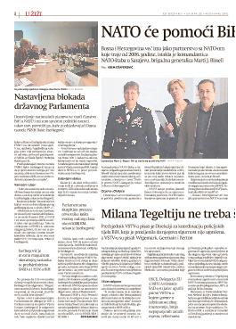 NATO će pomoći BiH na euroatlantskom putu 